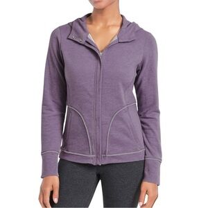 Alo Yoga Zip Up Jacket Size Small Lavender Purple